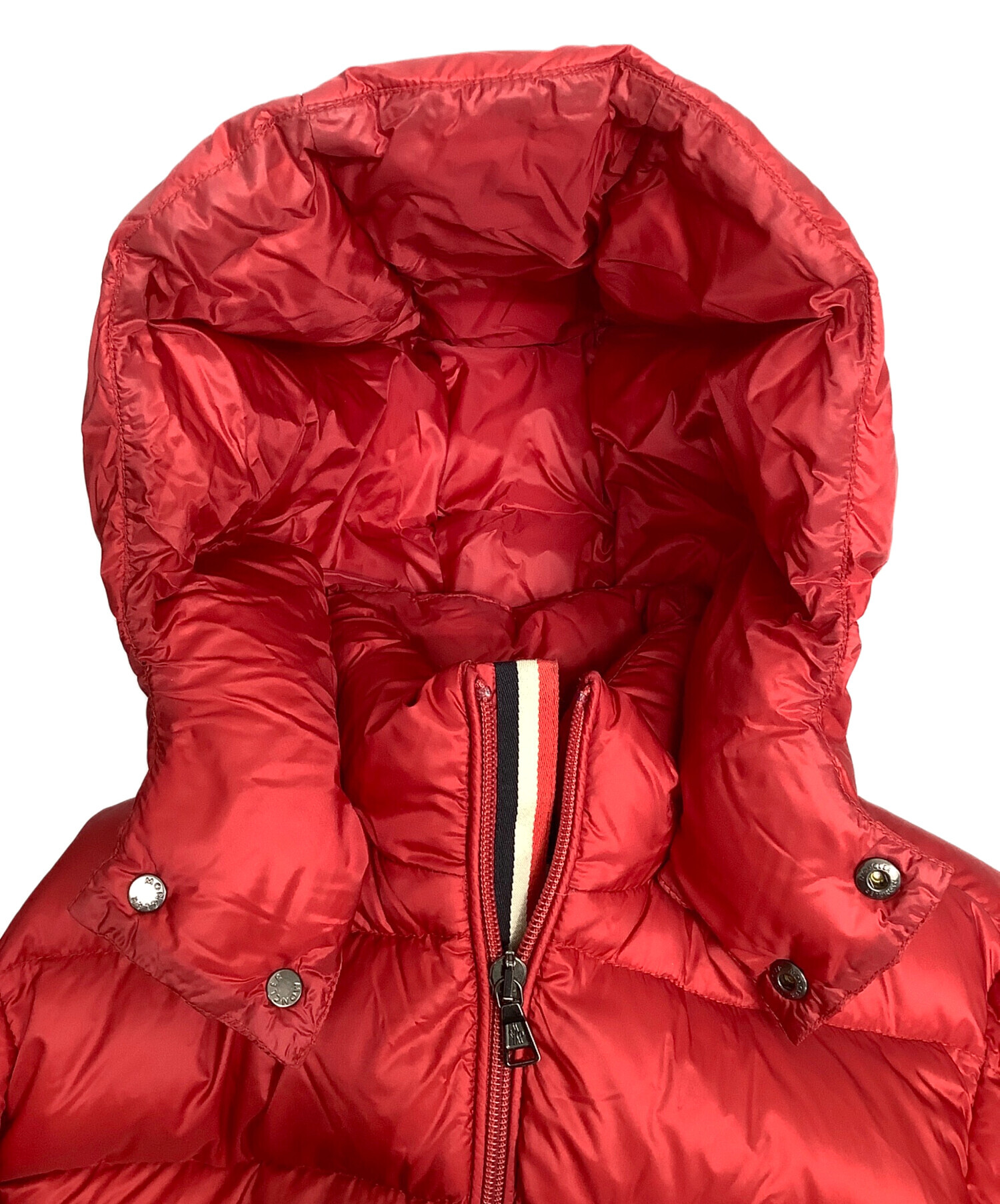 中古・古着通販】MONCLER (モンクレール) ダウンジャケット レッド