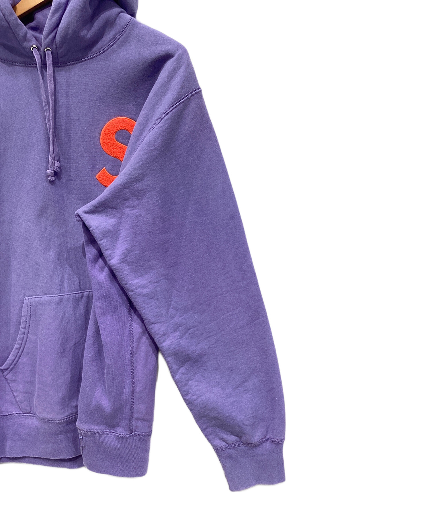 中古・古着通販】Supreme (シュプリーム) Sロゴパーカー ラベンダー