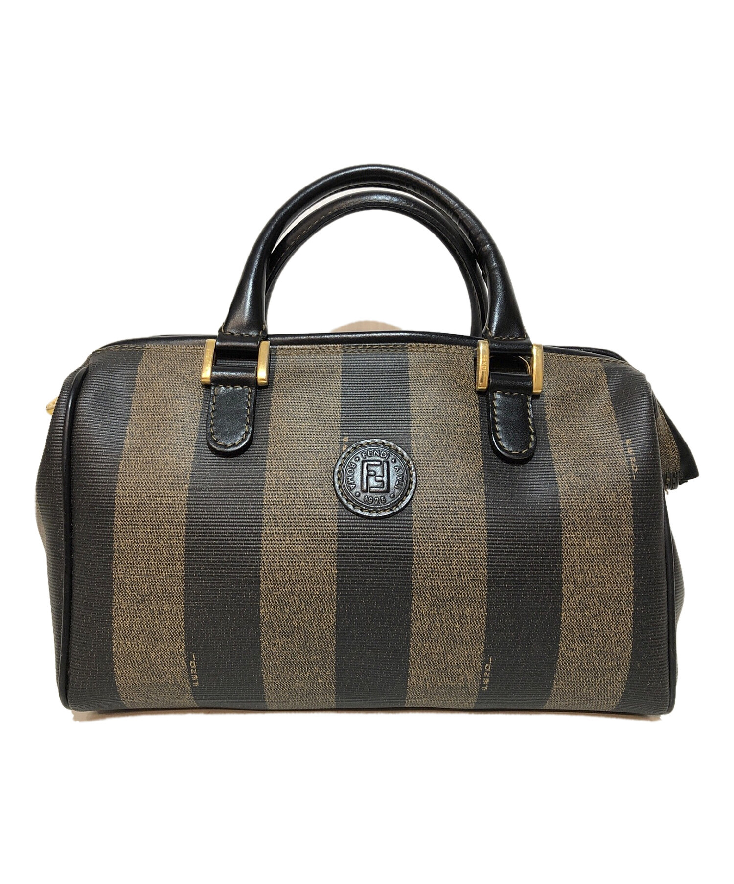 中古・古着通販】FENDI (フェンディ) ペカン柄ミニボストンバッグ