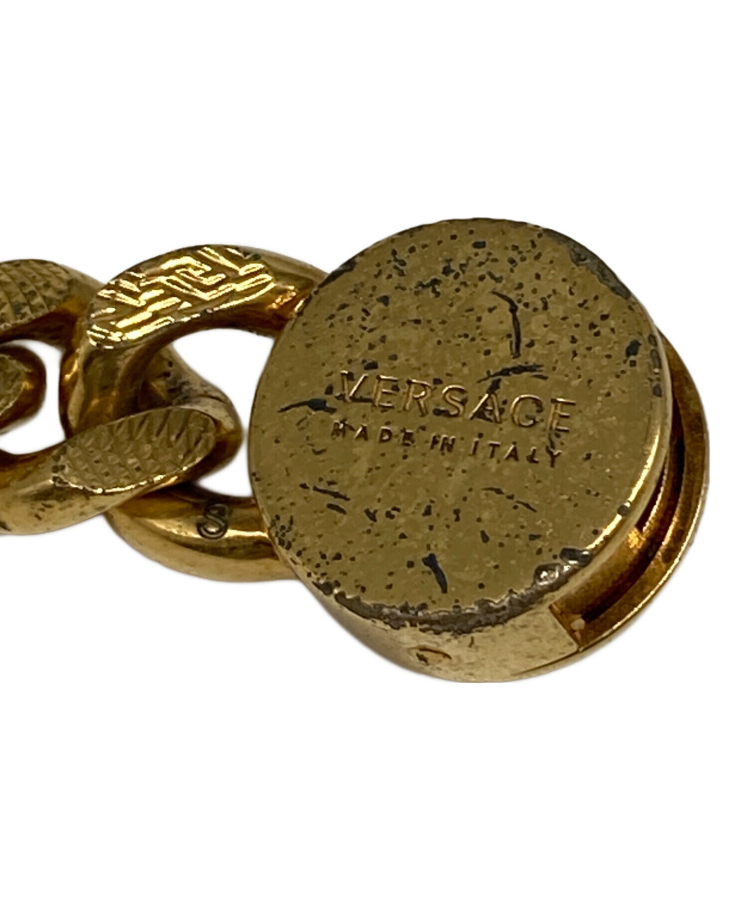 中古・古着通販】VERSACE (ヴェルサーチ) メデューサロゴチェーン
