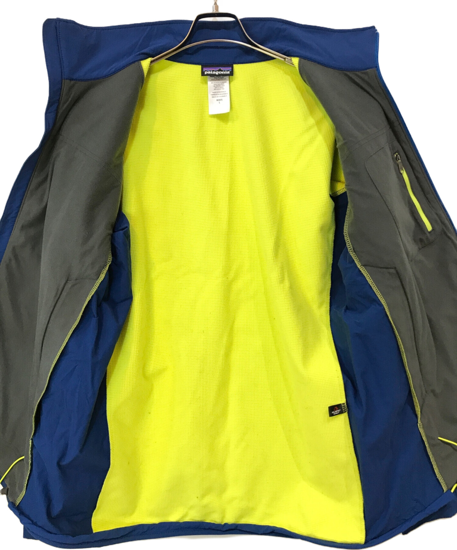 中古・古着通販】Patagonia (パタゴニア) Adze Hybrid Jacket ブルー