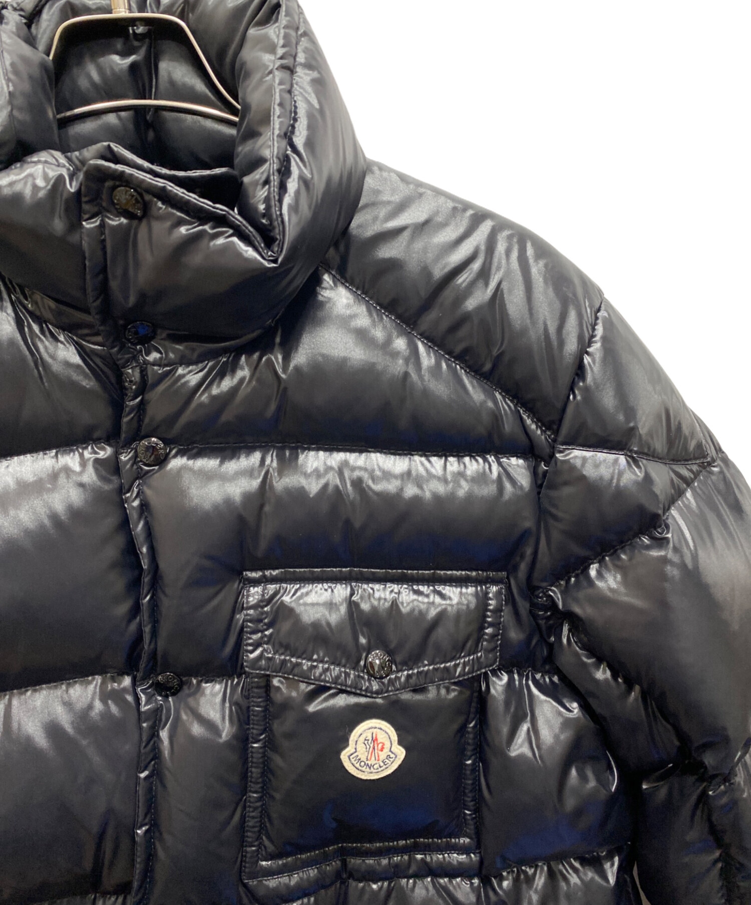 中古・古着通販】MONCLER (モンクレール) ダウンジャケット ブラック