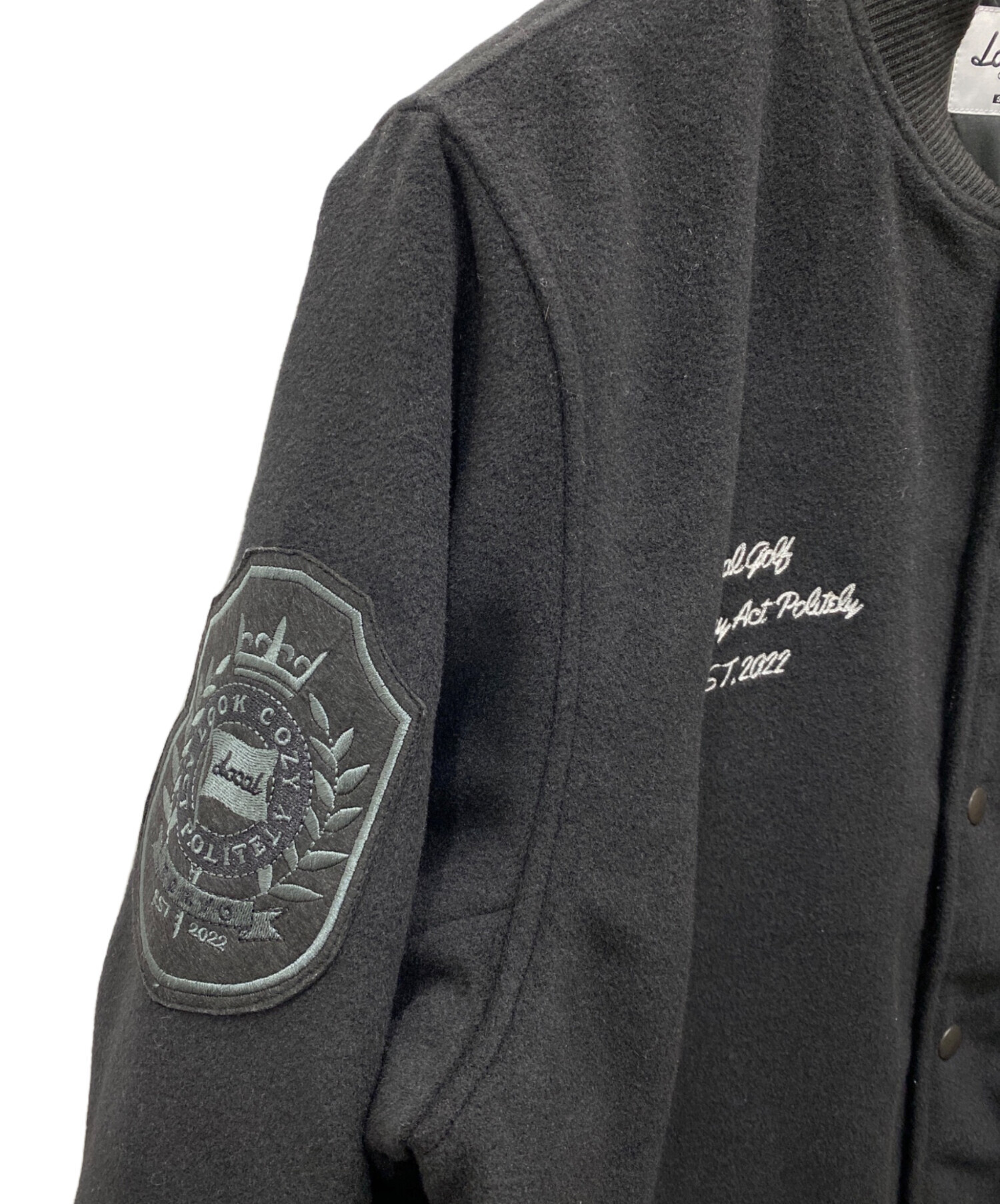 中古・古着通販】LOCAL GOLF (ローカルゴルフ) Melton Varsity JKT