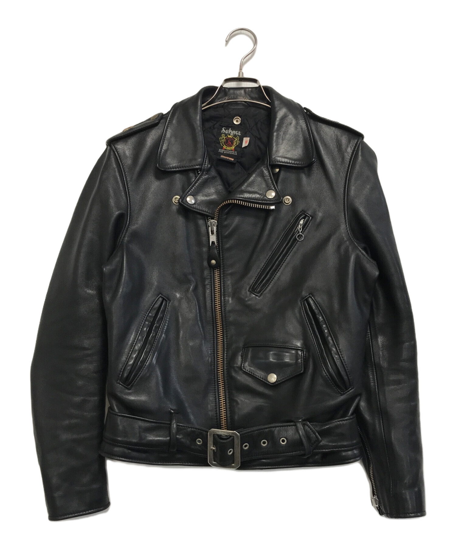 中古・古着通販】Schott (ショット) ダブルライダースジャケット