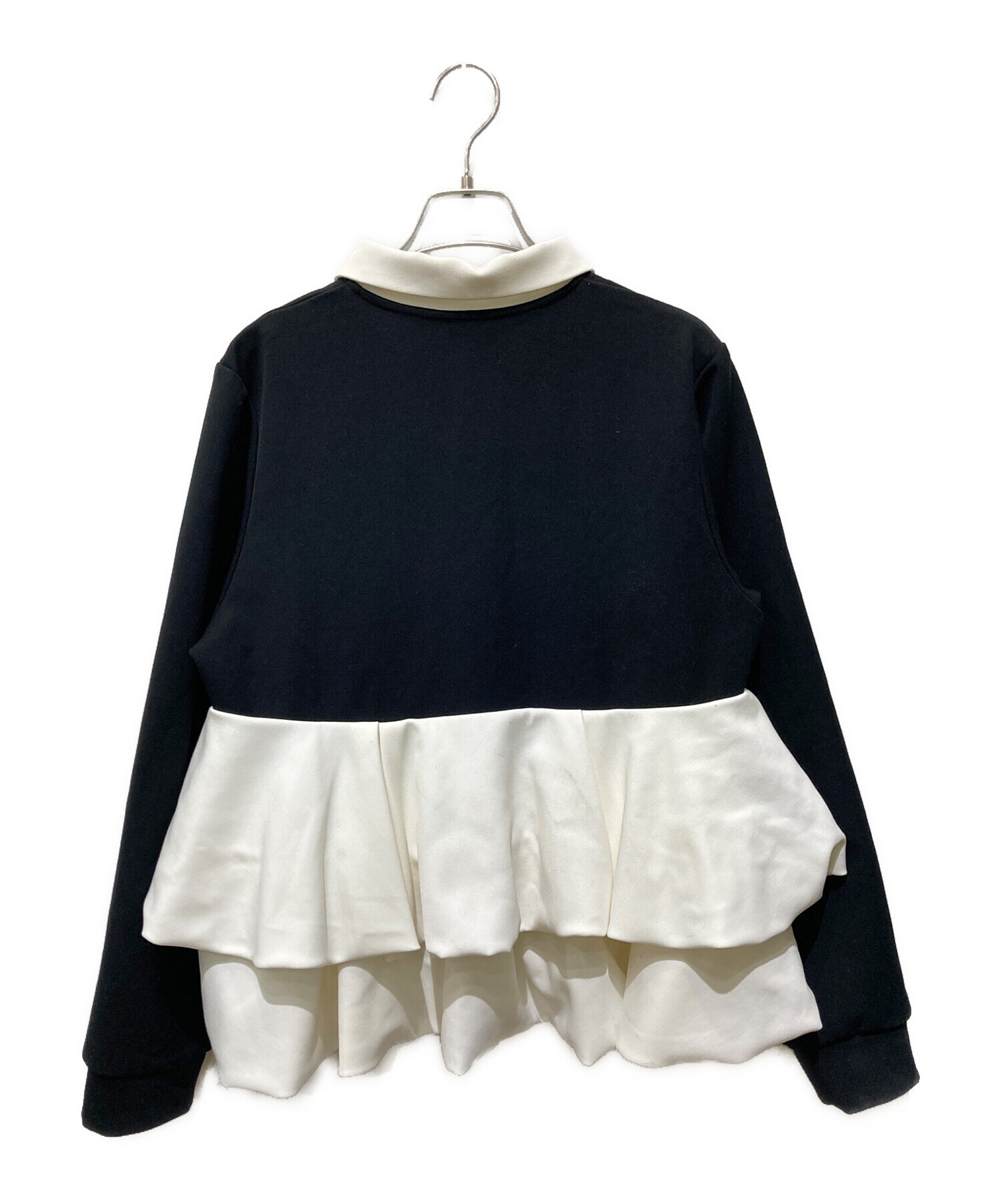 中古・古着通販】THE TOE (ザ・トゥー) Hydra Peplum Tops ホワイト