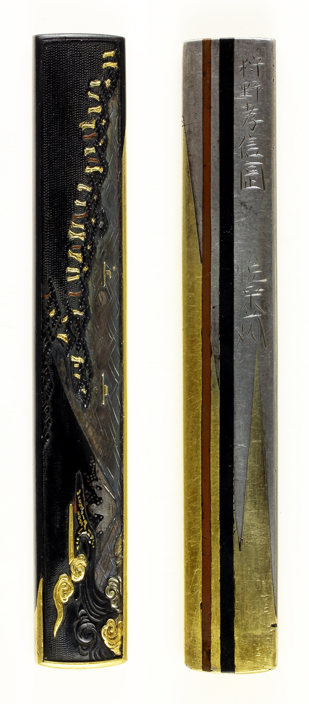 小柄 後藤悦乗 富士山三保松原図｜刀剣や刀の販売なら日本刀販売専門店