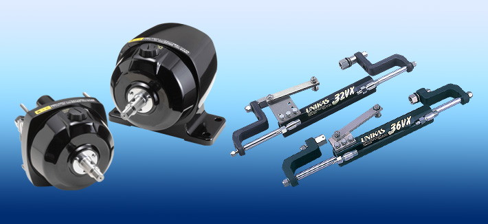 アウトボード（船外機）専用手動油圧操舵システム MHS-32VX/36VX