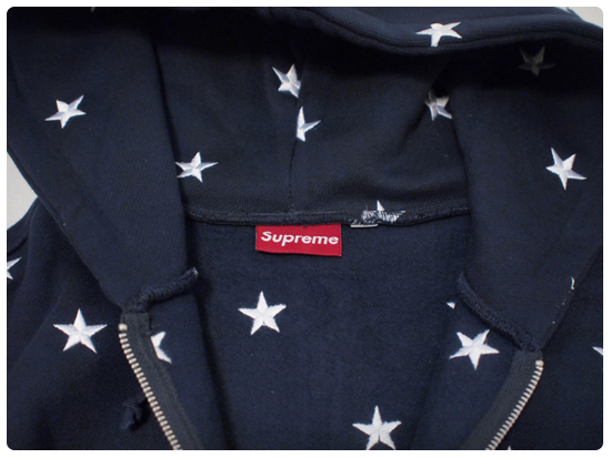 Supreme - Stars Zip Hoodie | スウェット - UG.SHAFT