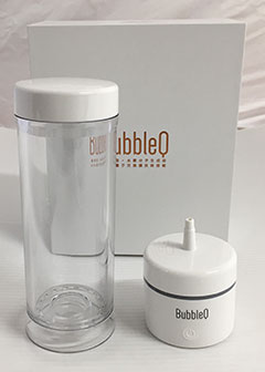 水素生成器ナノコの携帯型水素水カップ バブルQ - 水素専門商社(株