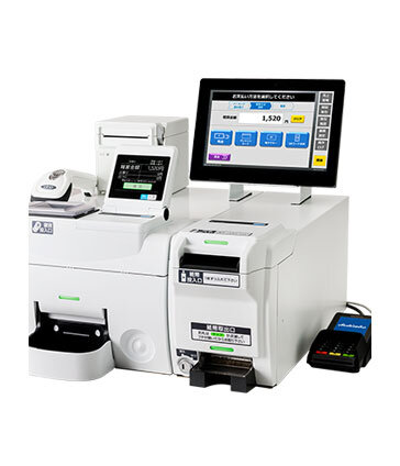 クリニック向けセルフレジ「FIT-B for Clinic」卓上型自動釣銭機で窓口