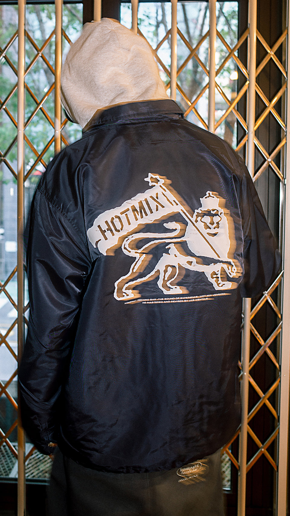 KRB X Uxe Mentale] Coach Jacket - Navy