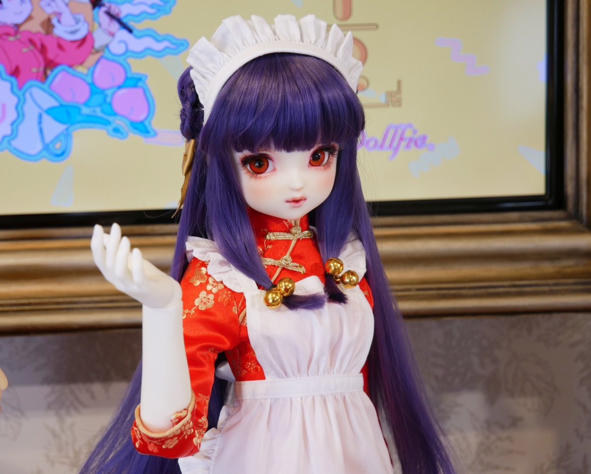 只今 ドルパ53登場 スーパードルフィー『らんま1/2』展示中です