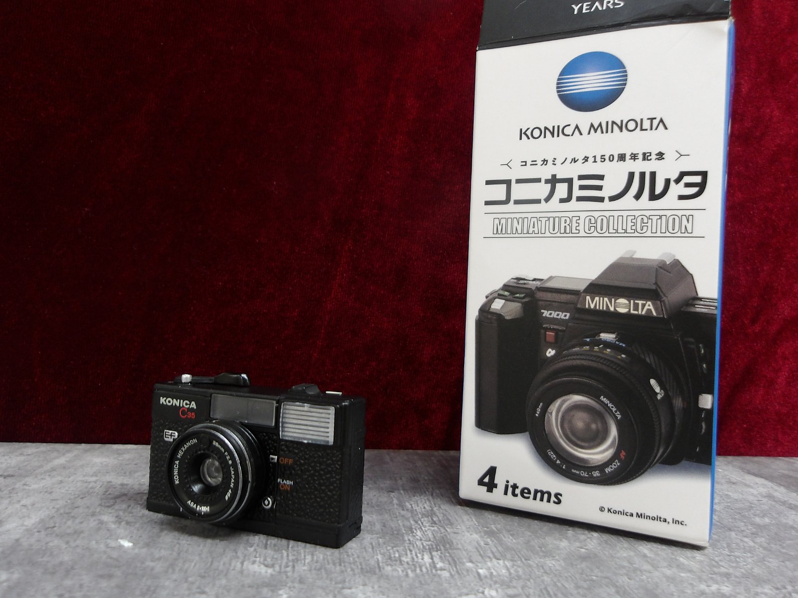 カメラのミニチュアお探しですか？「コニカミノルタ ミニチュア