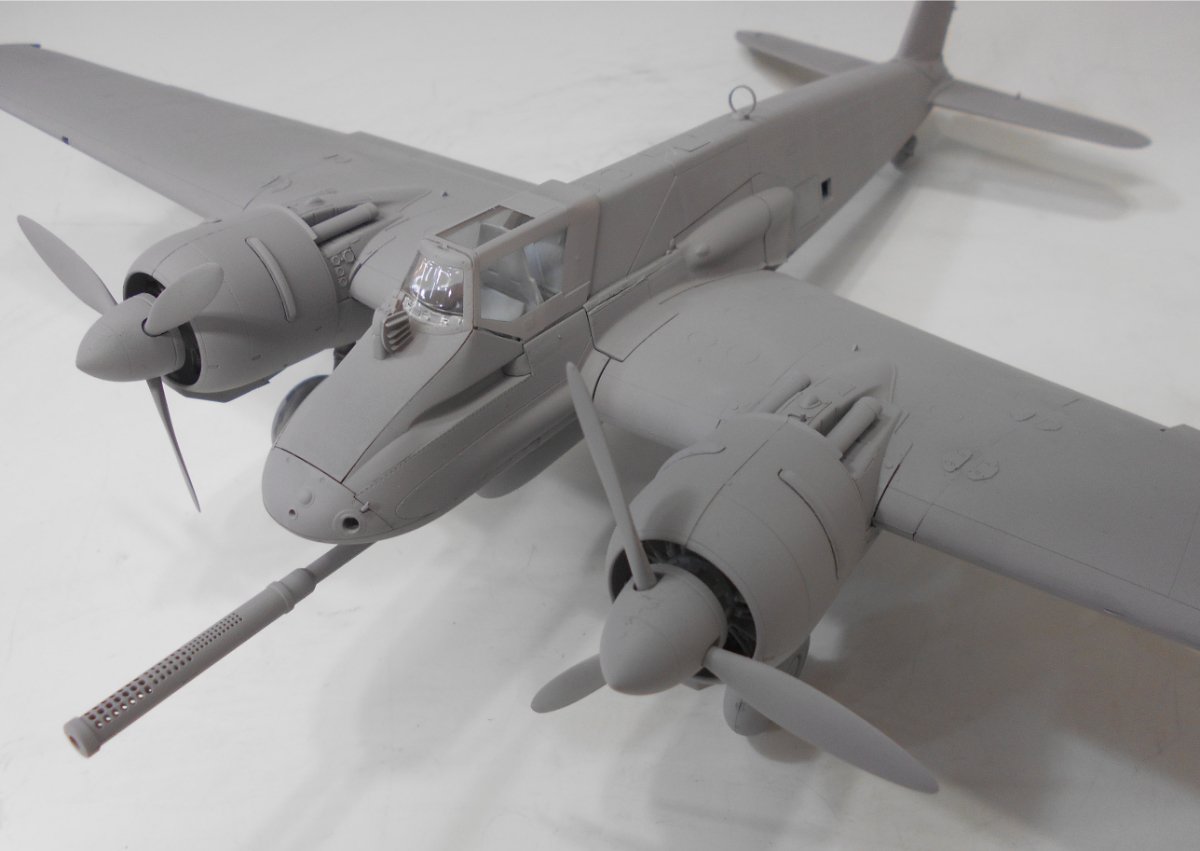 造形村SWS最新作「1/32 ヘンシェル Hs 129 B-3」組立レビューPart③