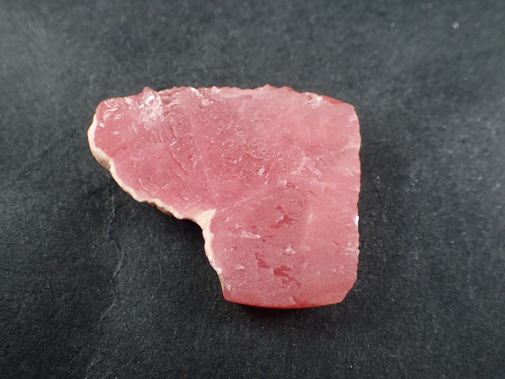 最高品質インカローズスライス原石(Rhodochrosite) アルゼンチン 産
