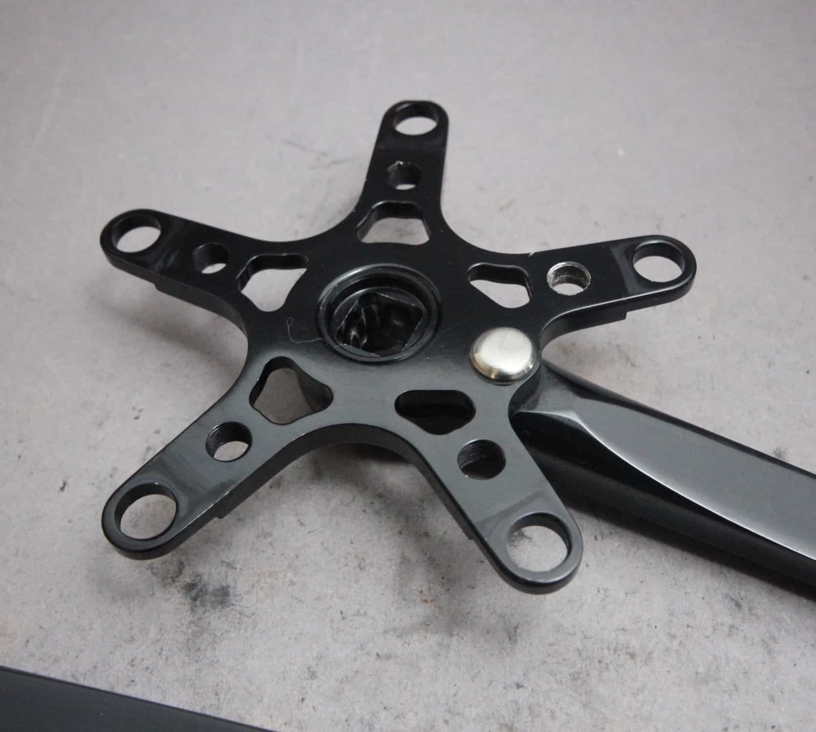 Topline Crank Arm / 175 mm / Compact / Black - velowizard.com