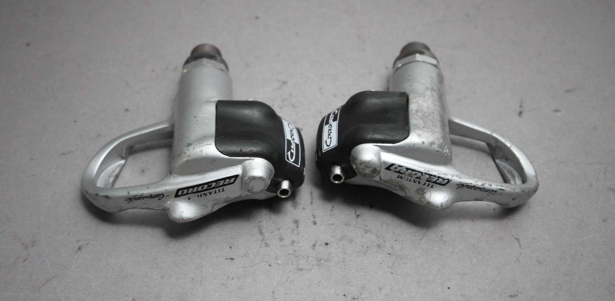Campagnolo Record Titanium Pro-Fit Pedal / Silver / 1999 / 266g