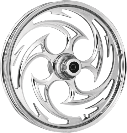 Wheel Rear Cross Country Black, Chrome Savage Victory Motorcycle