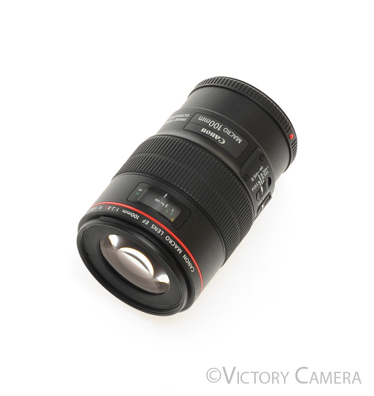 Canon EOS EF 100mm f2.8 L IS USM Macro AF Telephoto Prime Lens [MINT]