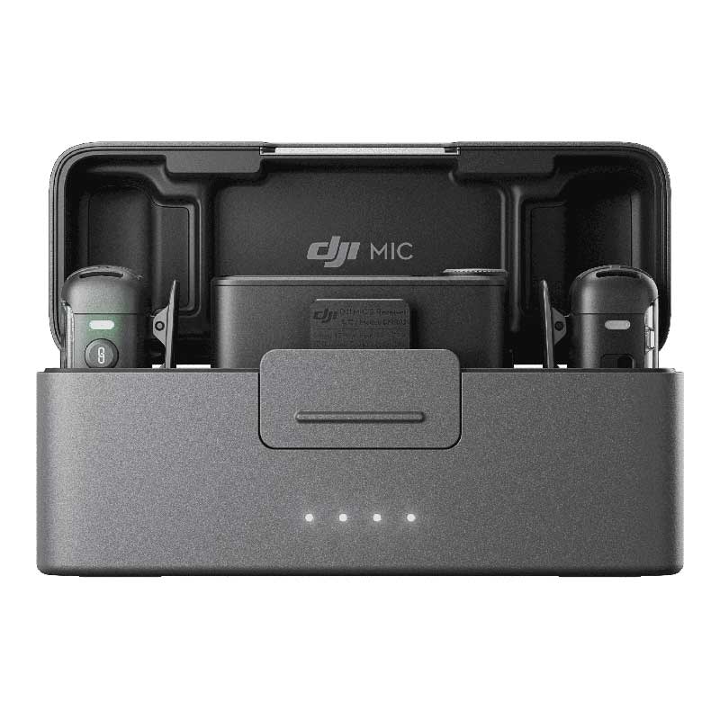 DJI Mic 2（2TX ＋ 1RX ＋ 充電ケース）】 DJI 2.4GHz ワイヤレス