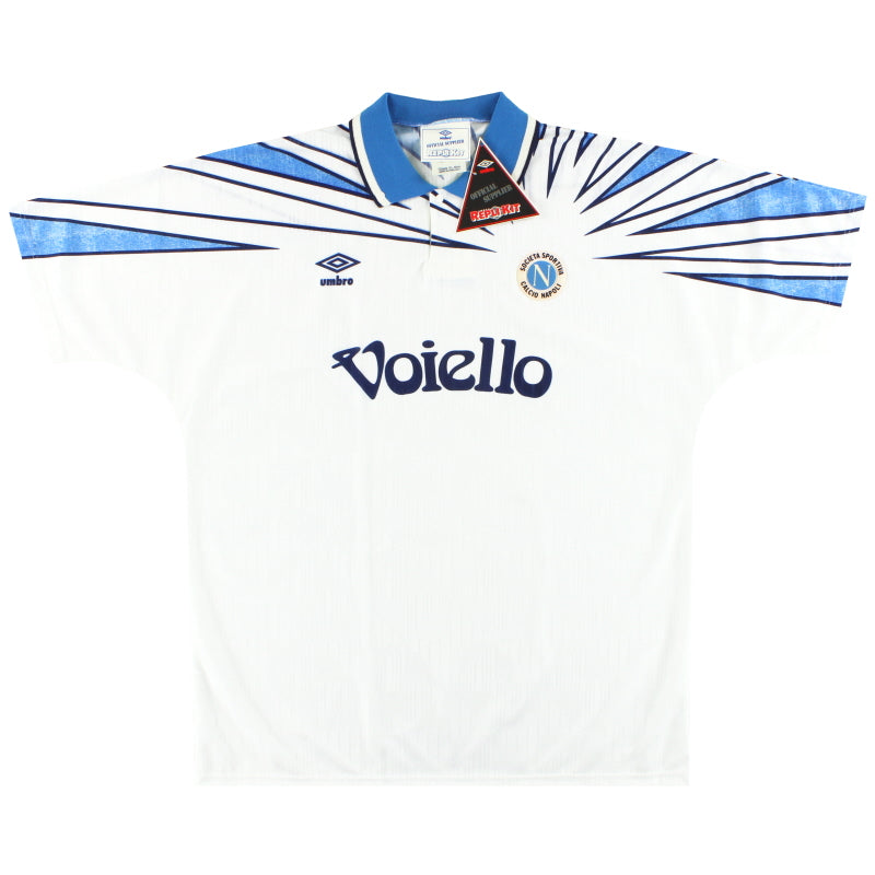 1991-93 Napoli Umbro Away Shirt *BNIB* | Vintage Football Shirts
