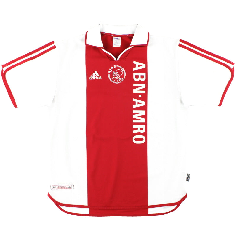 2000-01 Ajax adidas Centenary Home Shirt *Mint* L 693677 | Vintage