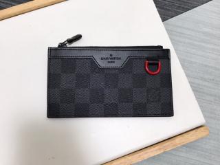 N60379】 LOUIS VUITTON ルイヴィトン ダミエ・グラフィット 長財布