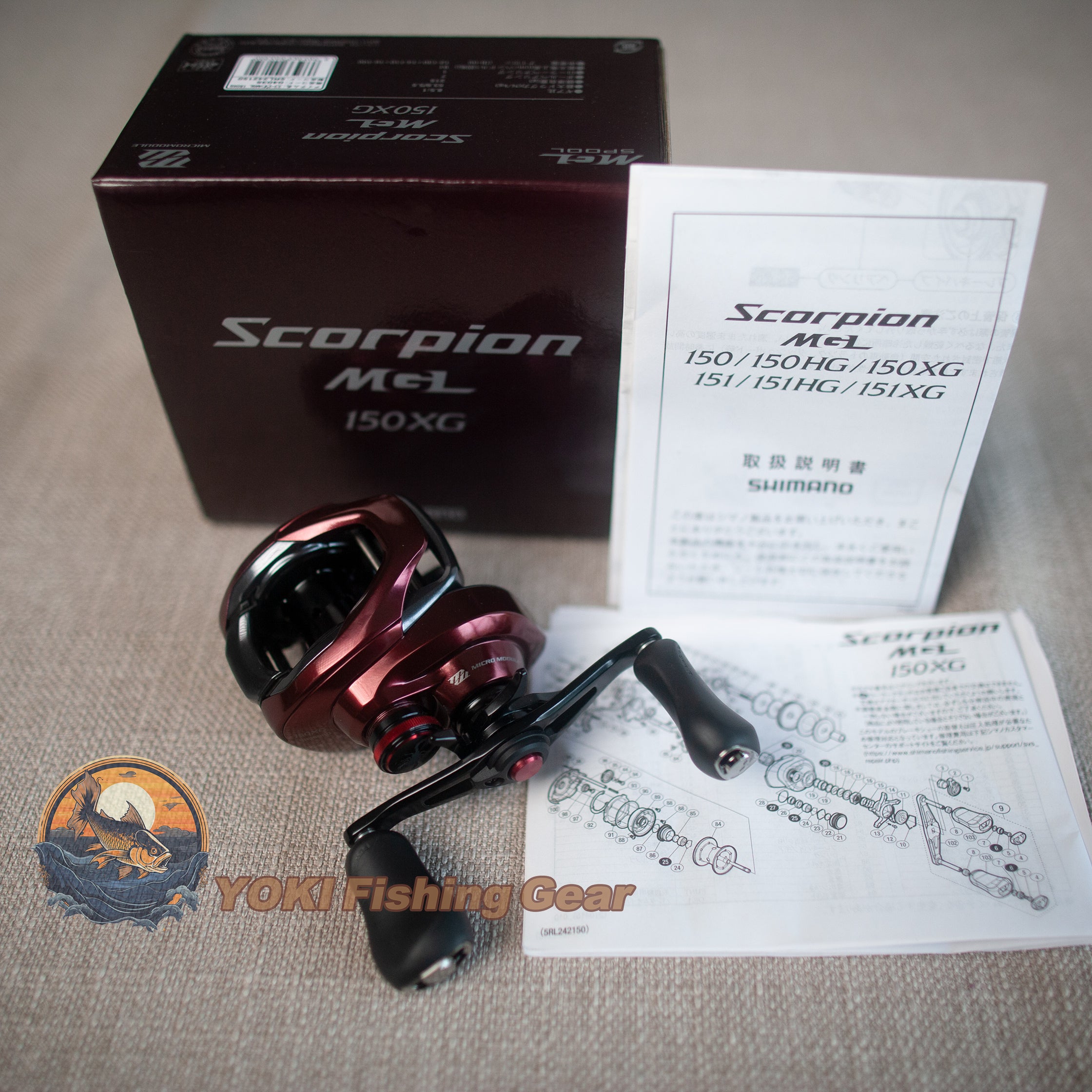 Shimano Scorpion MGL – YOKI Tackle Fishing Gear Emporium
