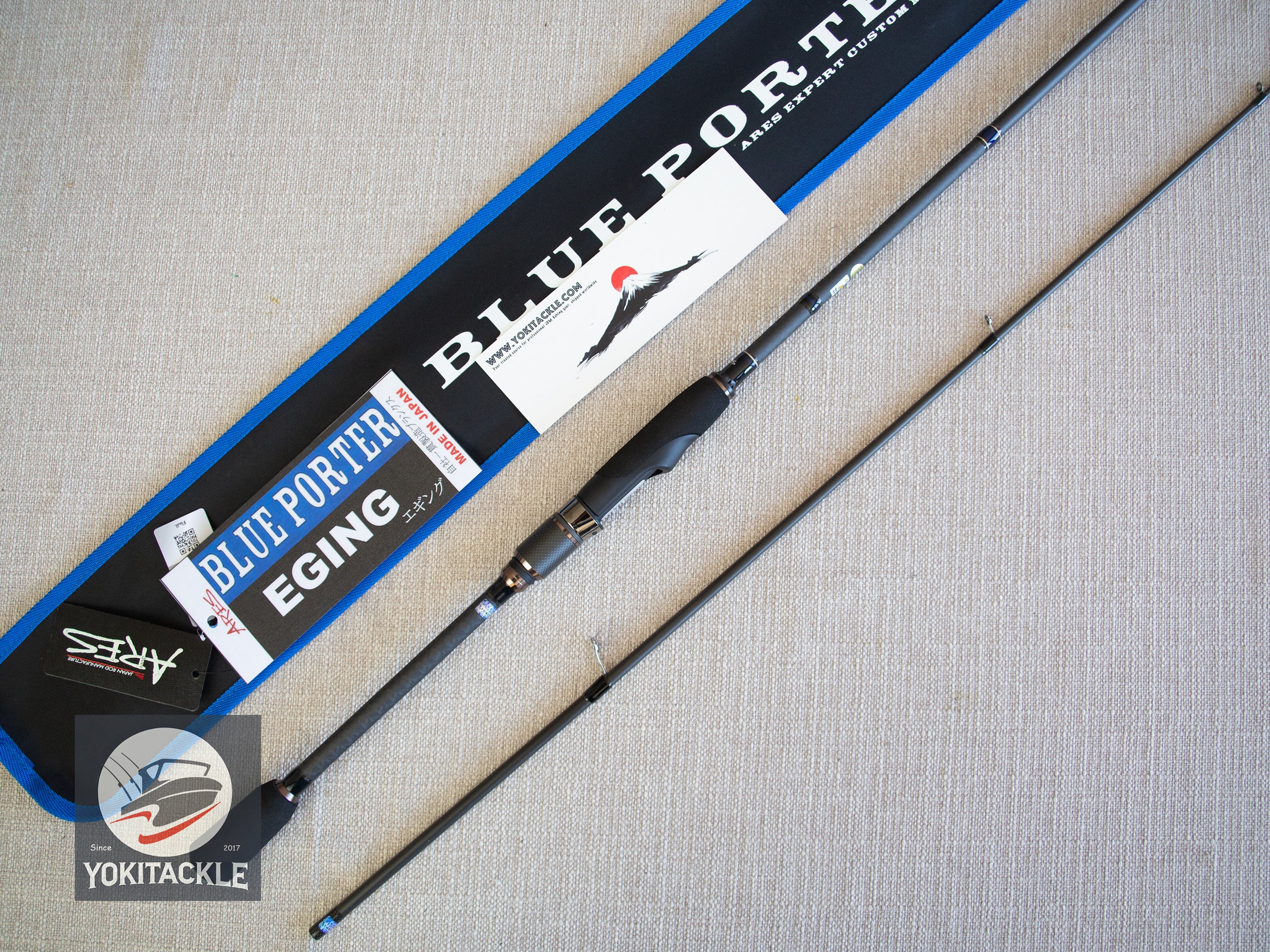 Brand New UZAKI NISSIN Ares Blue Porter EG 8.6-L Eging Spinning