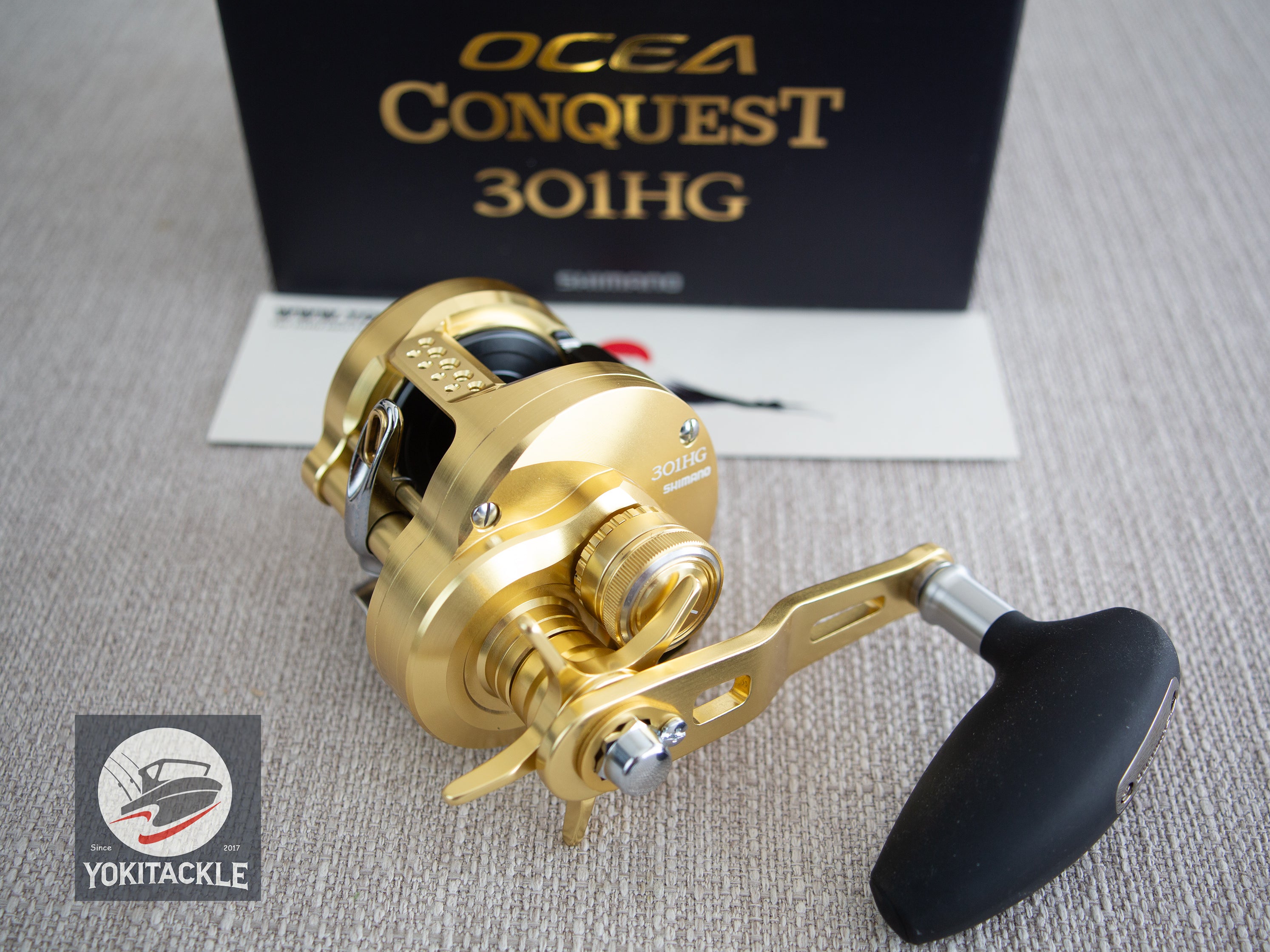 Brand New Shimano 23 Ocea Conquest 301 HG Baitcast Reel Left Hand