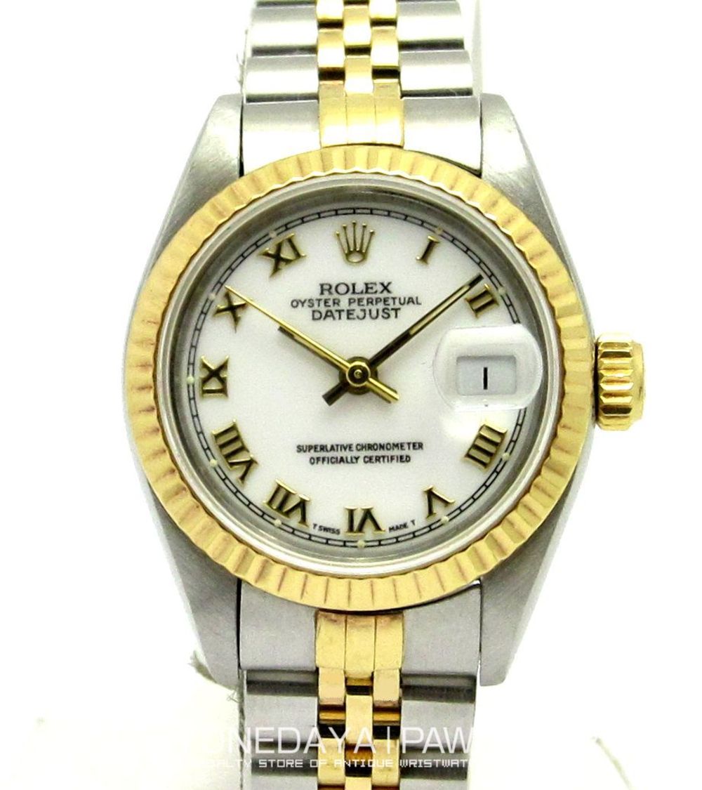 ロレックス（ROLEX） ”ホワイトローマンダイヤル” デイトジャスト