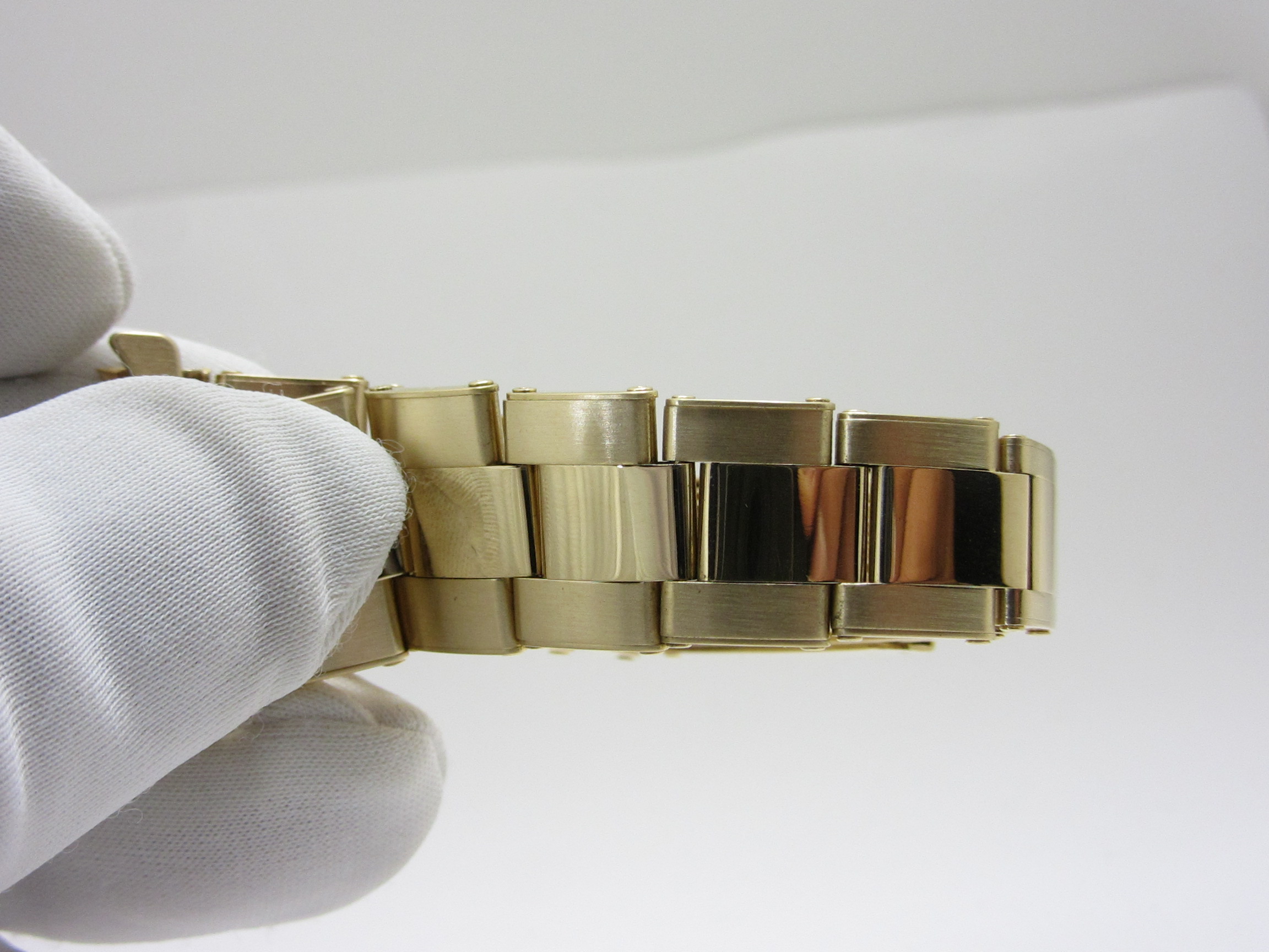 ロレックス ROLEX K18YG無垢 リベットオースターブレスレット Ref.7205