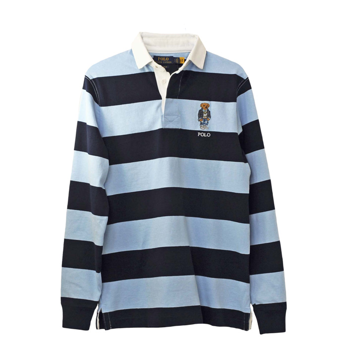 POLO ラルフローレンボーダーラガーシャツ送料無料 長袖 ポロ、ラガ