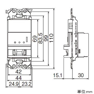 YAZAWA公式卸サイト】熱線センサ付自動スイッチ 《かってにスイッチ