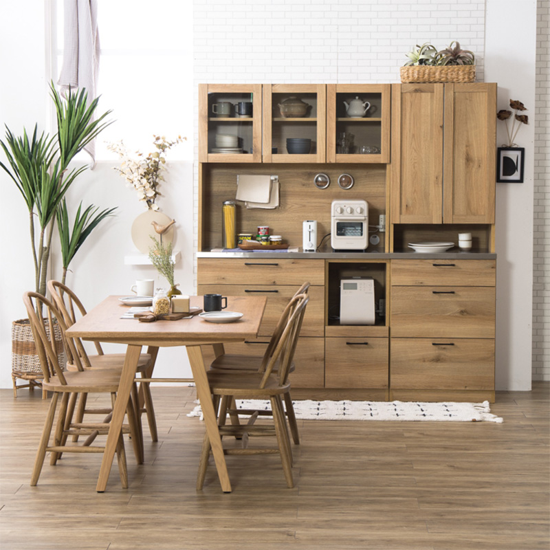 食器棚 60幅 [リンツ60DB パントリー｜アンジーnora.国産品*