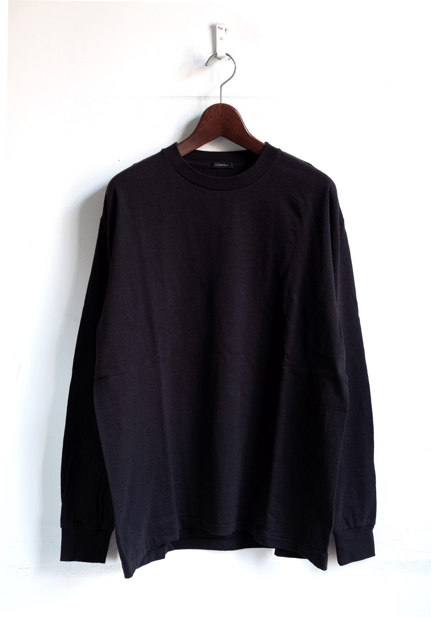 COMOLI コットンジャージ 長袖Tシャツ | 大阪心斎橋のメンズ洋服の