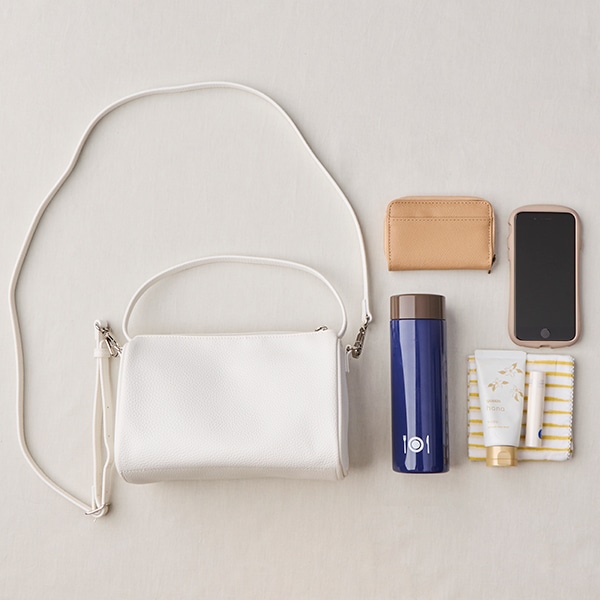 筒型ショルダーバッグ 2way(ブラック)｜バッグ・ポーチ｜料理家 栗原