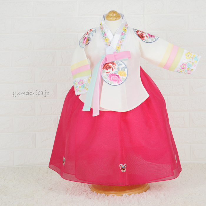 チマチョゴリセットsウナ(身長90～93cm 3号サイズ) セット 夢市場本店