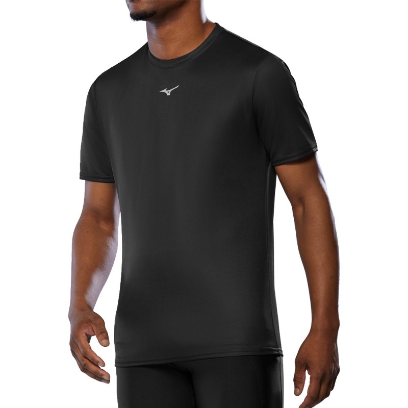 T-shirt Mizuno Core Graphic TEE black - Zona de Padel