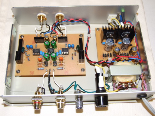 イコライザーアンプの自作