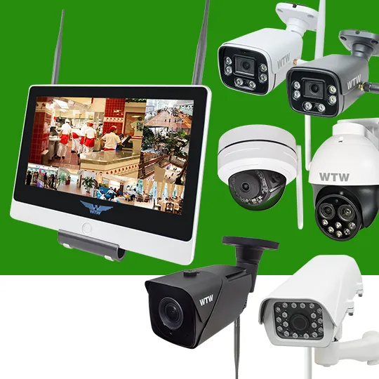 AHDカメラセット 800万画素・400万画素・500万画素 【WTW 塚本無線】