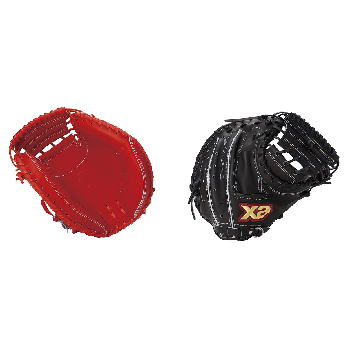 スイッチバック　きんきらフェア　スペシャルグロー　セット ニックス(KNICKS) 最高級硬式グローブ革3段腰袋チェーンタイプ バリ