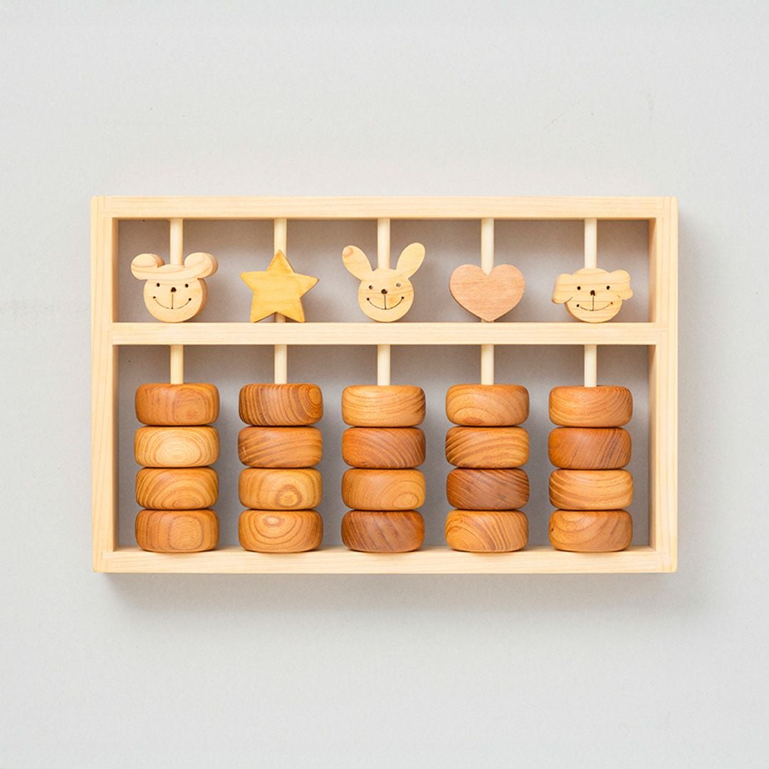 ベビーそろばん 出産祝いに木のおもちゃ