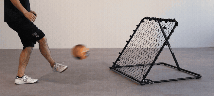 リバウンダー 100×90cm 角度調整可能 壁打ち ゴロ球 サッカー バスケ