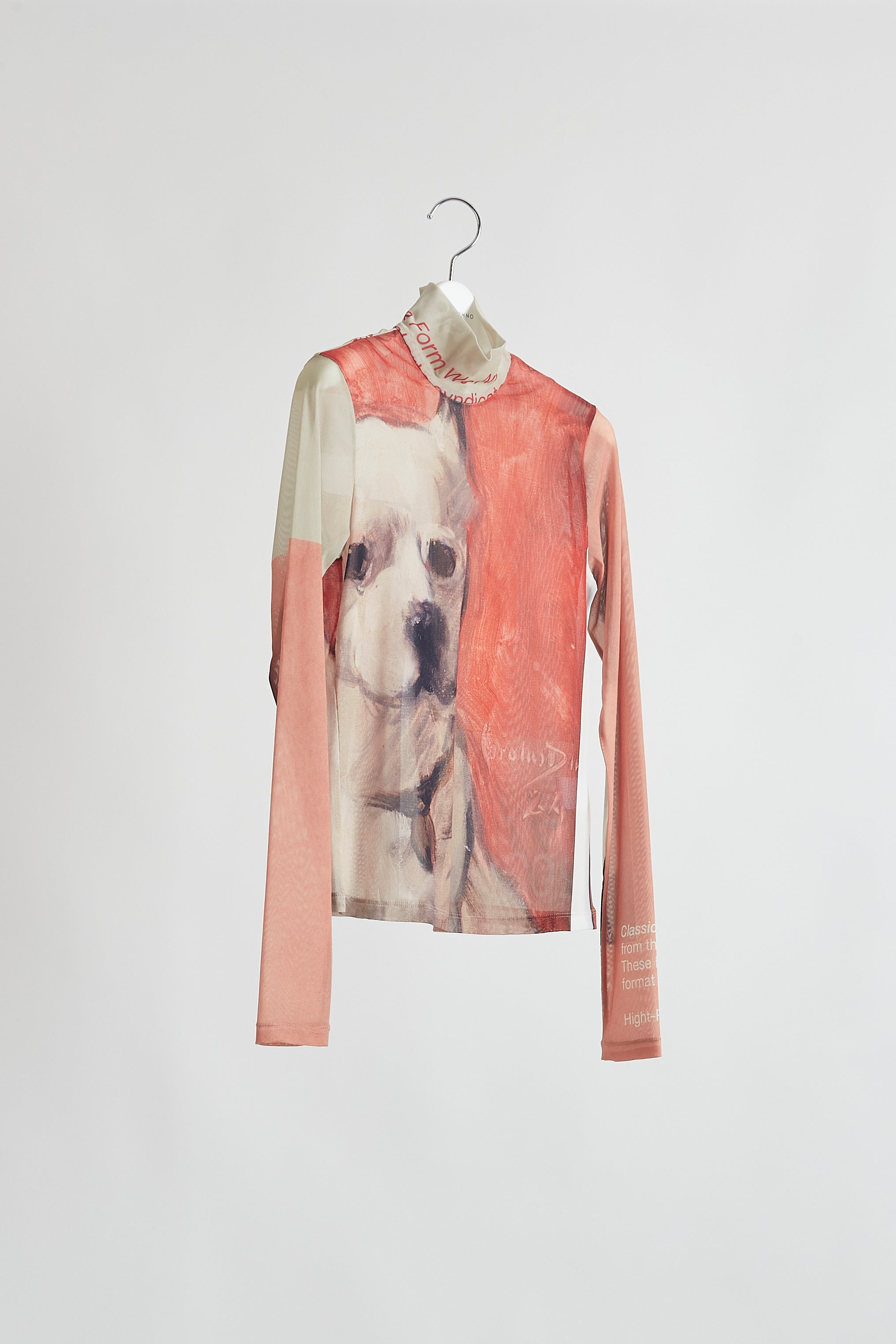 Graphic Mesh Top – YOHEI OHNO