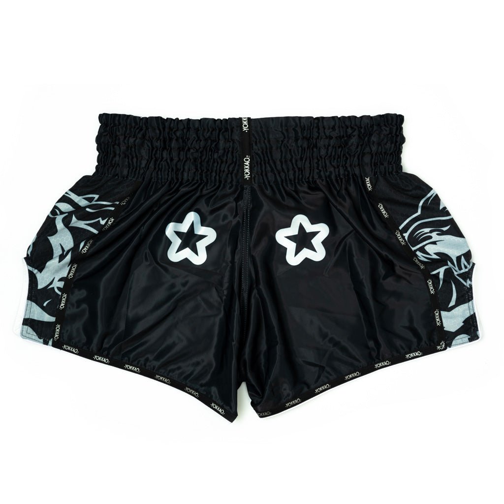 Original Muay Thai Shorts Silver | Elite Training & Fighting Gear