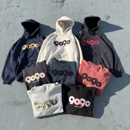9090 OG Logo Rich Ballon Hoodie – YZ