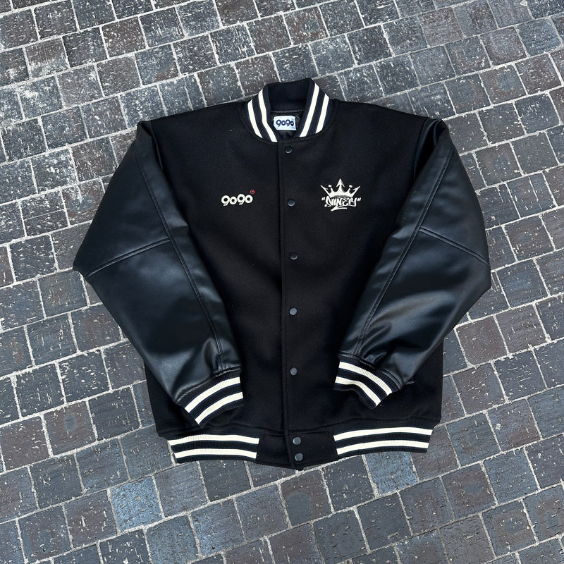 King Logo Classic Stadium Jacket – YZ