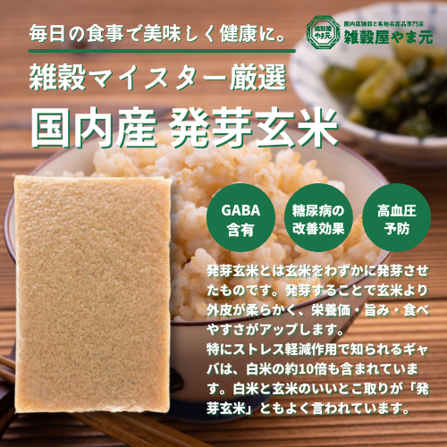 国内産 発芽玄米│雑穀屋やま元 – 雑穀屋 やま元