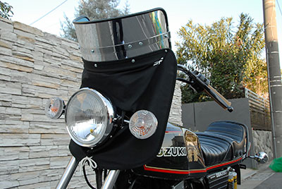 メッキ短風防 | 旧車バイクカスタムパーツのゼットファーザーブラザーズ